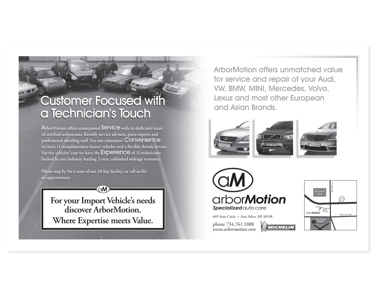 Stationary design including logo